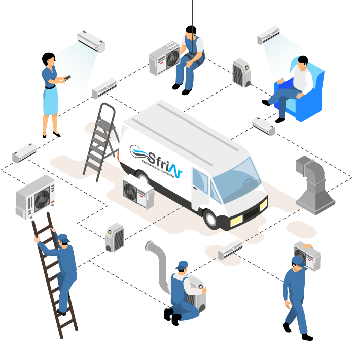 Instalação e Manutenção de ar condicionado