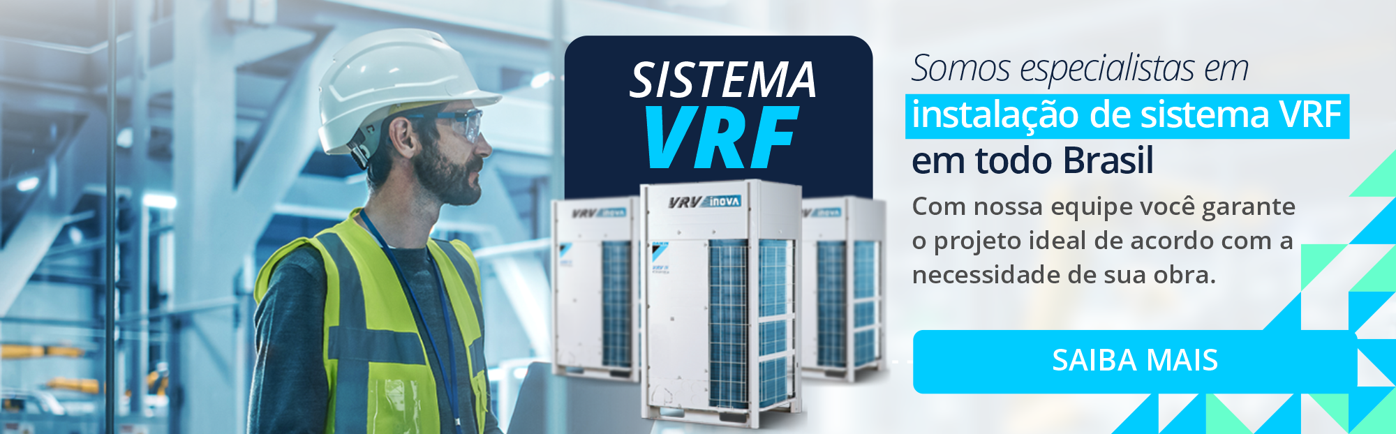 Especialistas em instalação e manutenção de sistemas VRF - SfriAr oferece soluções eficientes em climatização de grande porte com tecnologia avançada.
