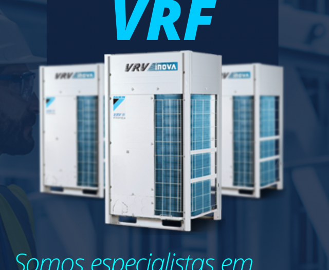 Instalação de sistema VRF no Brasil