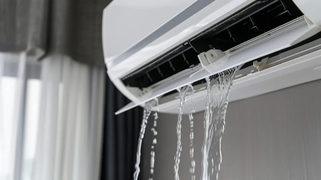 Ar-condicionado gotejando o que pode ser e como resolver